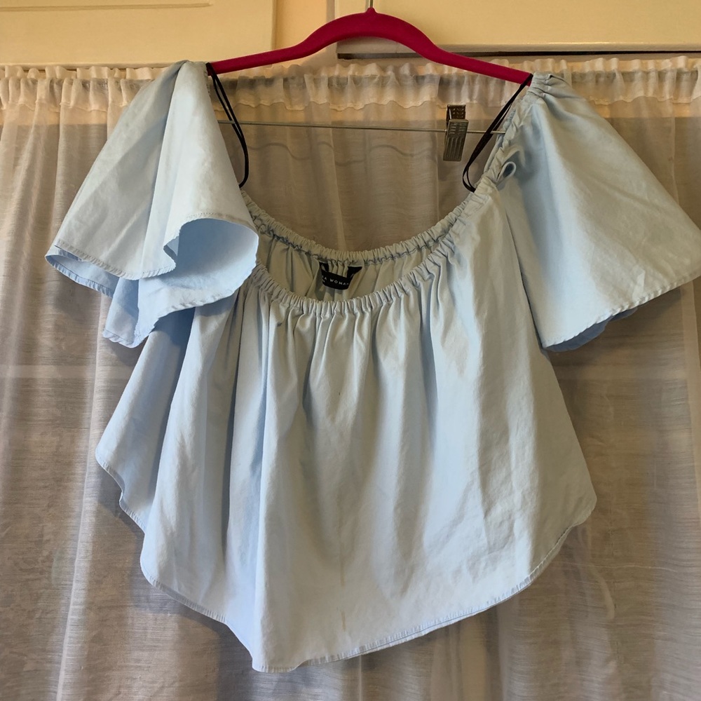 Off the shoulder ZARA top